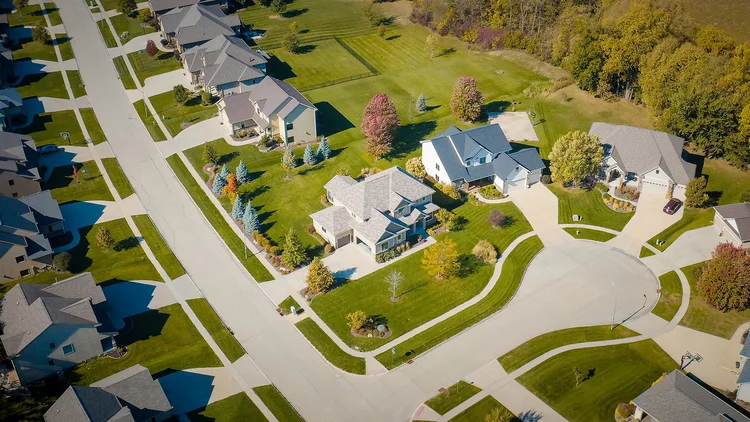 Neighborhood aerial